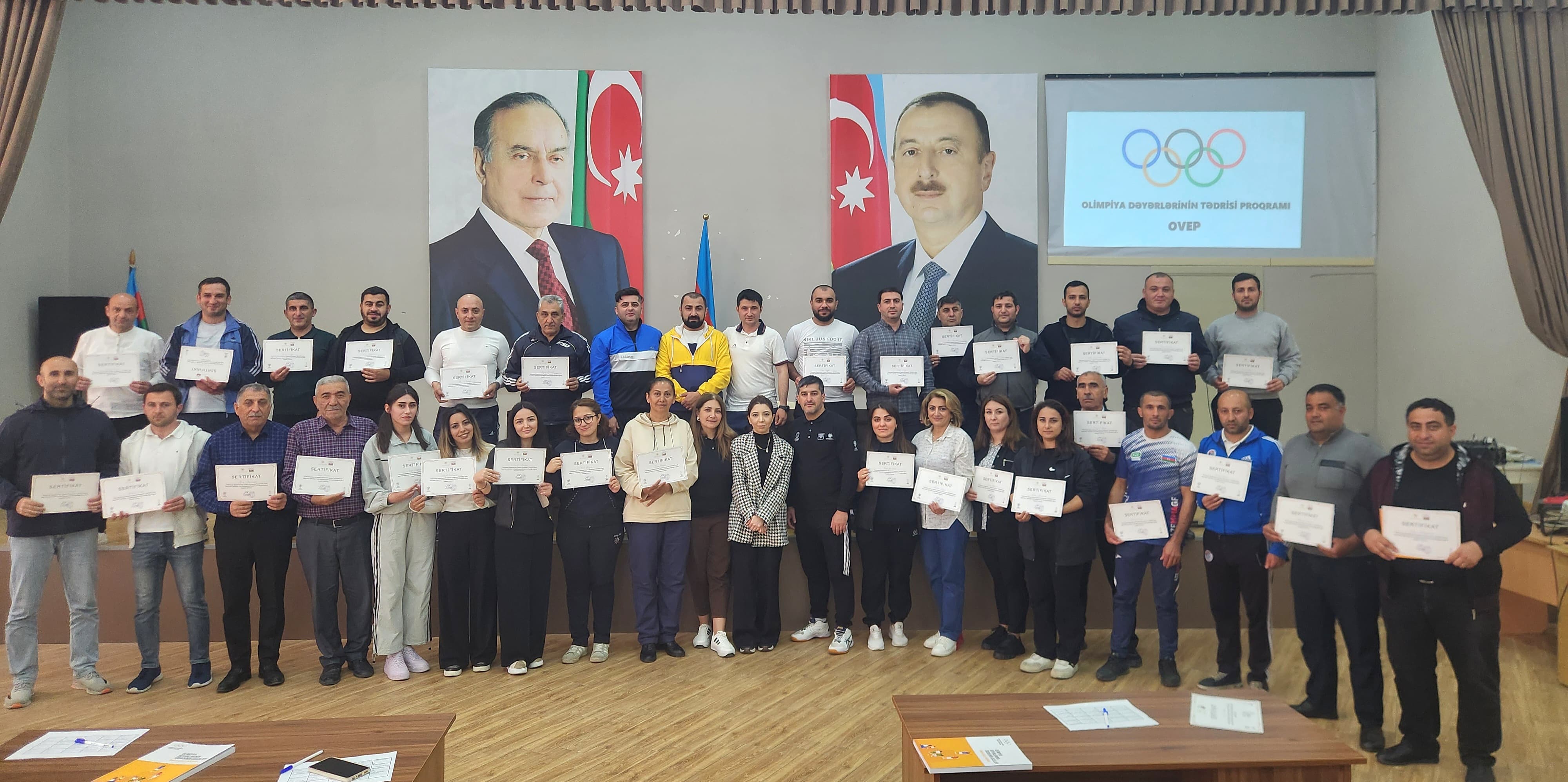 OVEP layihəsi çərçivəsində fiziki tərbiyə müəllimləri üçün Olimpiya dəyərlərinin tədrisinə start verildi